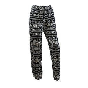 Womens Rayon Beach Alibaba Loose Aladin Elastic Waist Pants